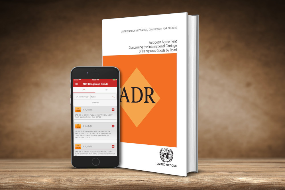 Unsere mobile App "ADR Gefahrgut"